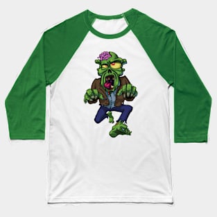 Cute Creeping Zombie Baseball T-Shirt